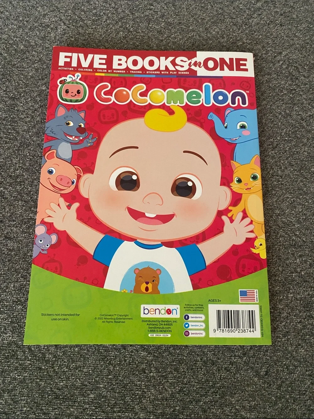 Five Books in One Activity Pack - Pink Cover